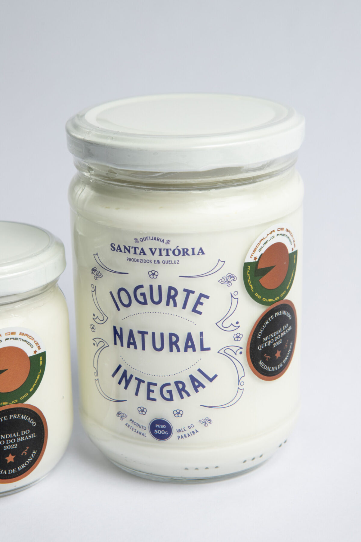 Iogurte Natural Integral - Queijaria Santa Vitória -1