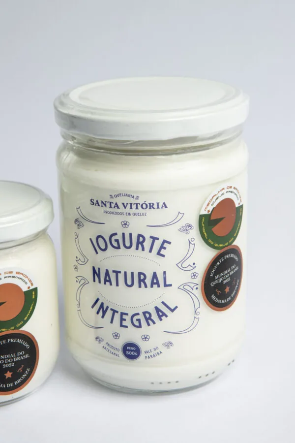 Iogurte Natural Integral – Queijaria Santa Vitória -2