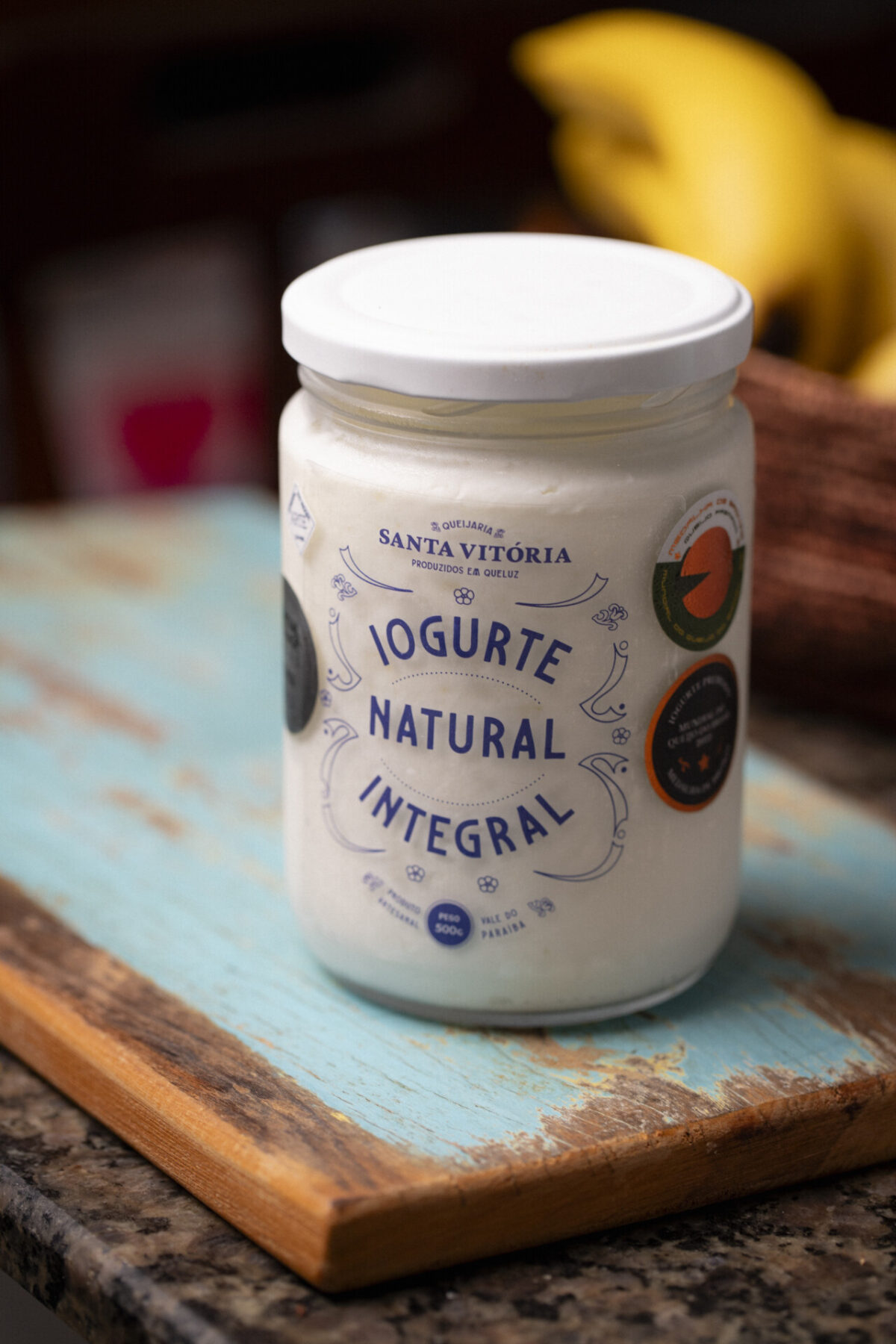 Iogurte Natural Integral - Queijaria Santa Vitória -2