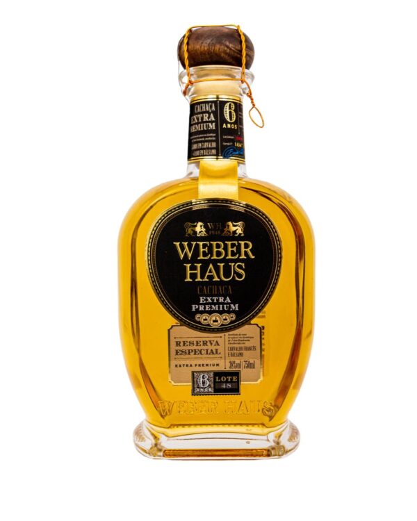 Cachaça Weber Haus Extra Premium 6 Anos