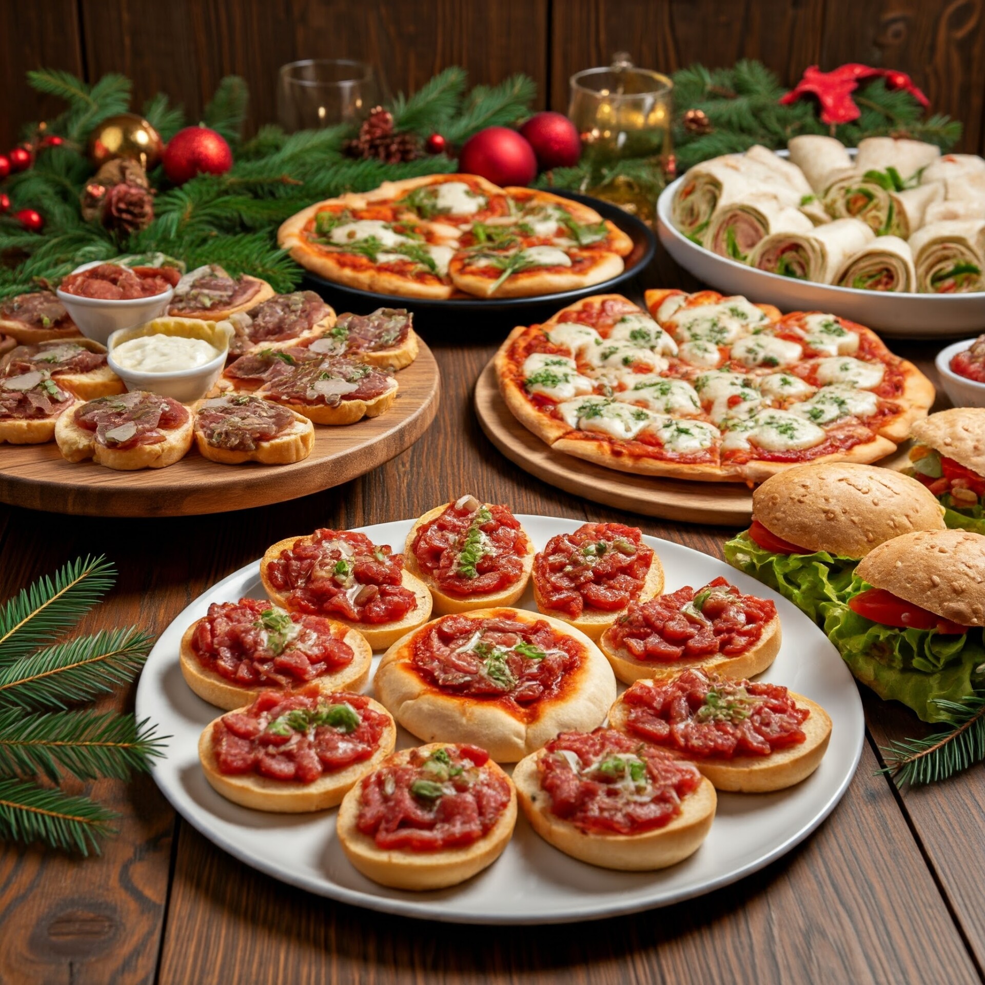 Dicas de Receitas de Entradas e Petiscos Para o Natal 2025 - 6 Opções Criativas de petiscos para o natal com pães