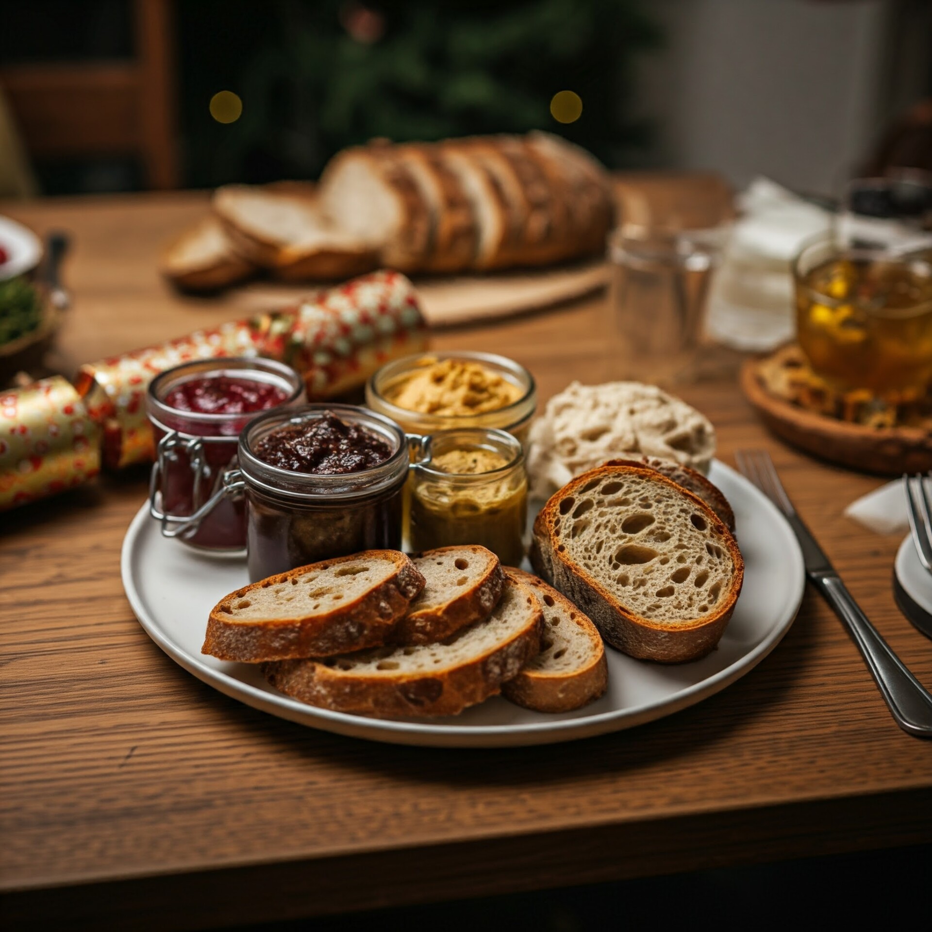 Dicas de Receitas de Entradas e Petiscos Para o Natal 2025 - 15 Pães Artesanais com Pastas Variadas