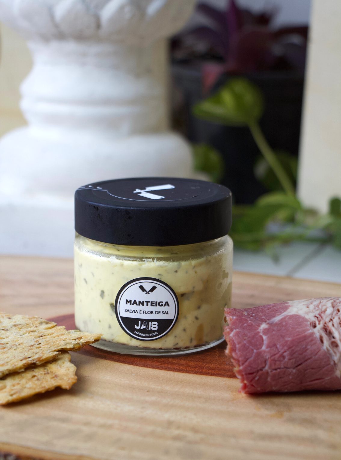 Manteiga de Sálvia e Flor de Sal - Jais Handmade - 180g -2