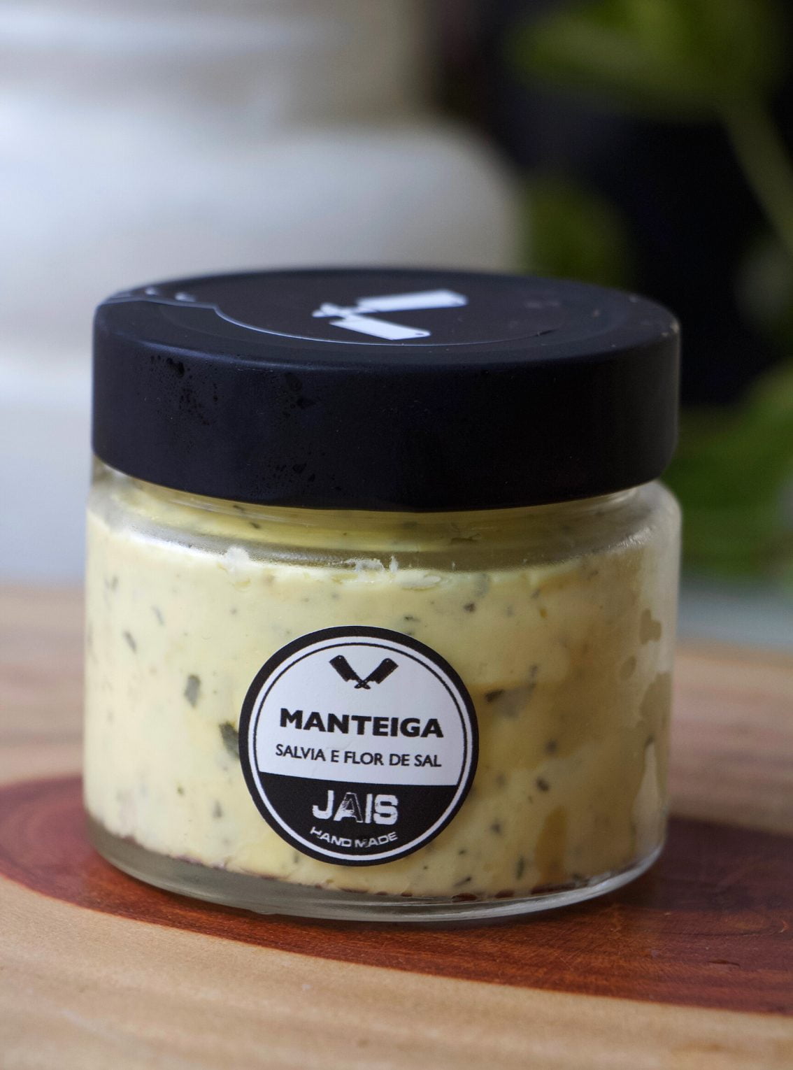 Manteiga de Sálvia e Flor de Sal - Jais Handmade - 180g -1