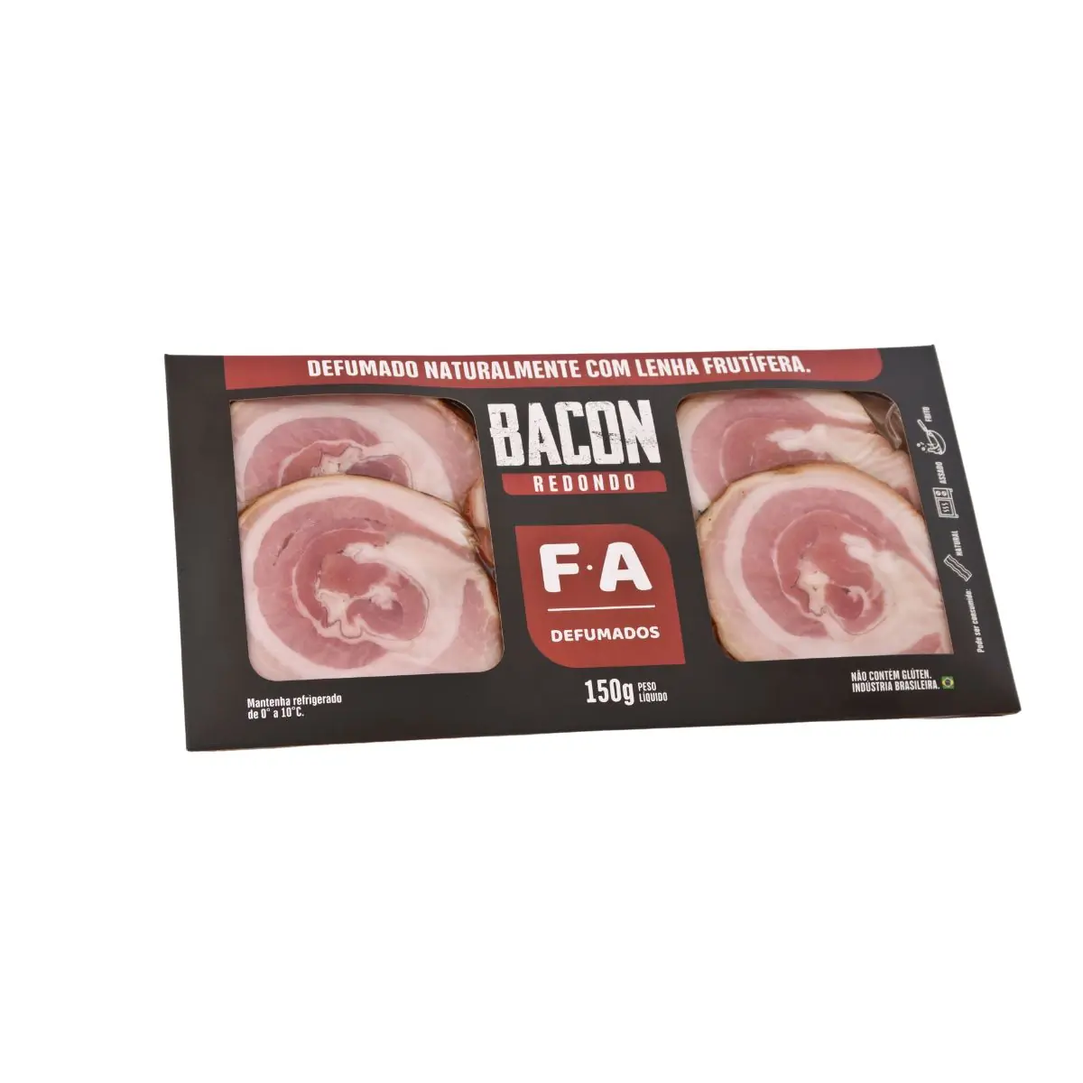 Bacon Redondo Fatiado - Famiglia Artigianale - 150g