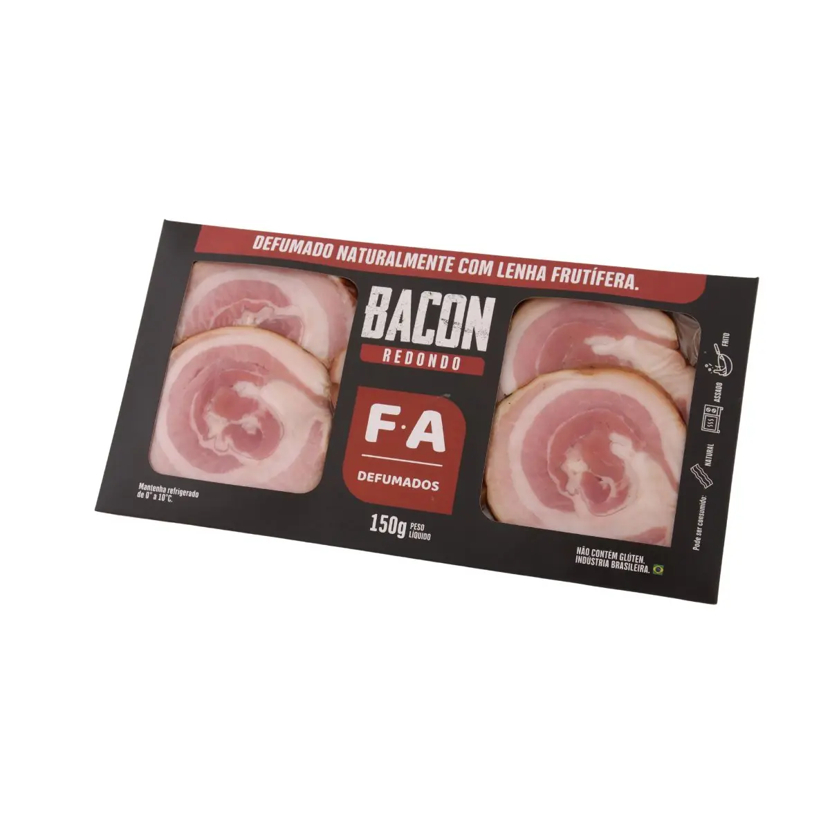 Bacon Redondo Fatiado - Famiglia Artigianale - 150g