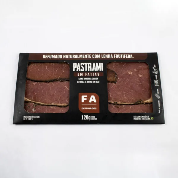 Pastrami Bovino Fatiado – Famiglia Artigianale – 120g