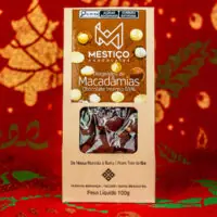 Drageado de Macadâmia com Chocolate 65%  - Mestiço Chocolates - 100g
