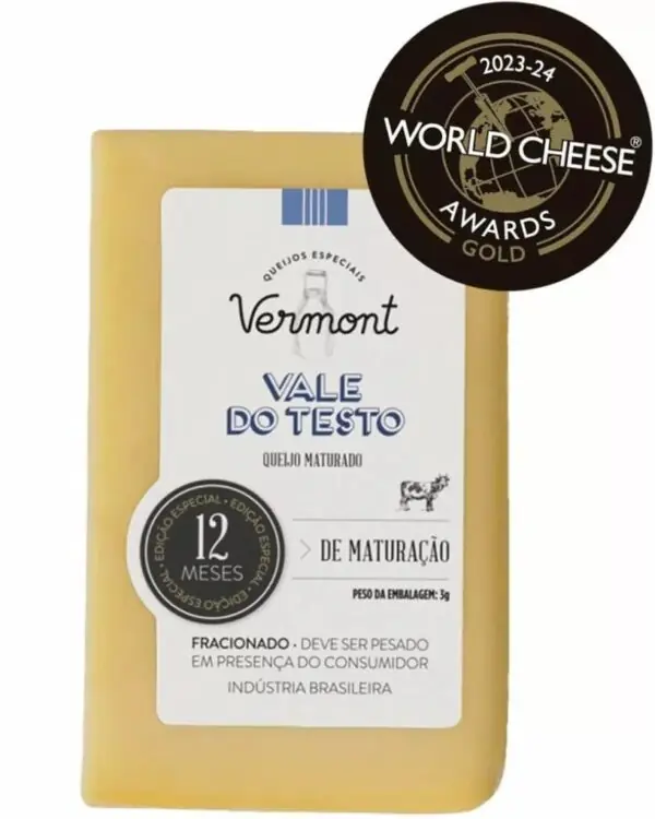 Queijo Vale do Testo 12 Meses - Vermont - Pomerode Queijo Vale do Testo 12 Meses - Vermont - Pomerode