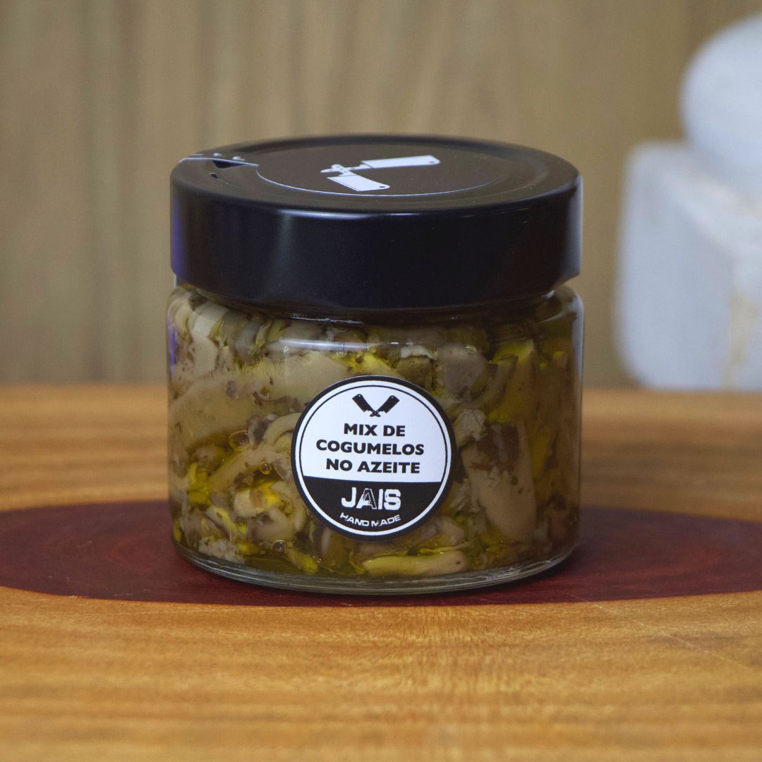 Mix de Cogumelos no Azeite - Jais Handmade - 220g