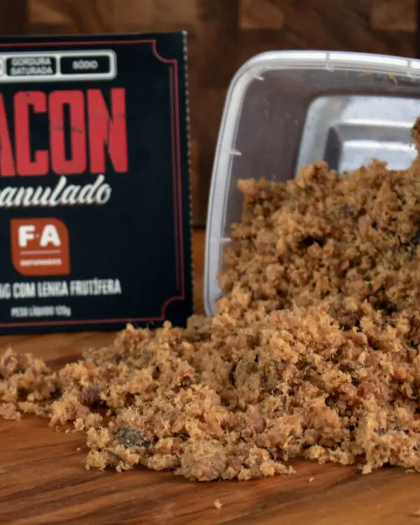 Bacon Granulado - Famiglia Artigianale - 120g Bacon Granulado - Famiglia Artigianale - 120g
