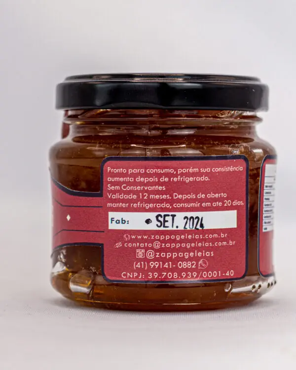 Geleia de Maçã com Especiarias - Zappa Geleias - 160g