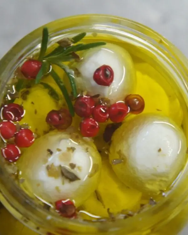 Queijo Boursin de Cabra no Azeite - Atalaia