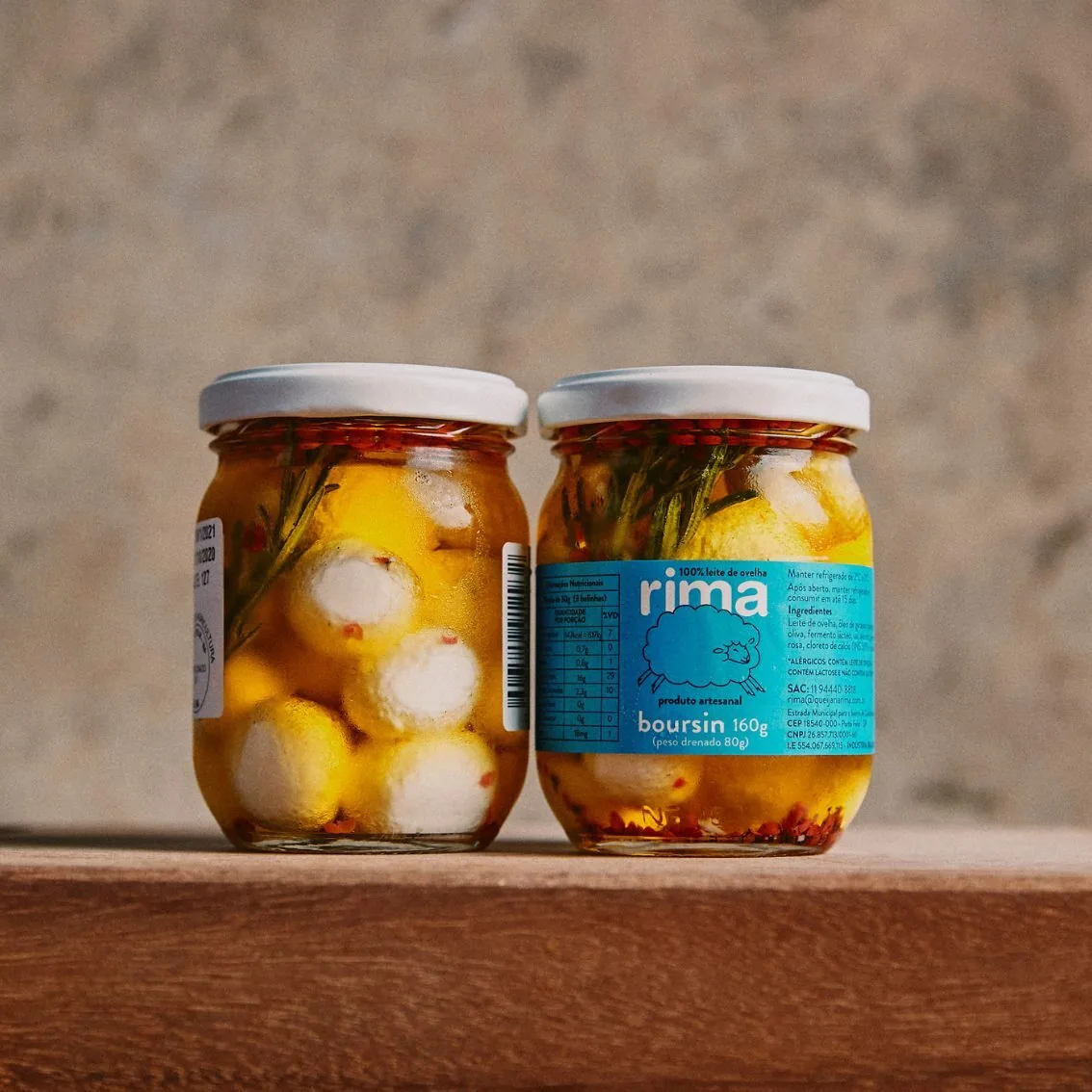 Queijo Boursin de Ovelha – Queijaria Rima