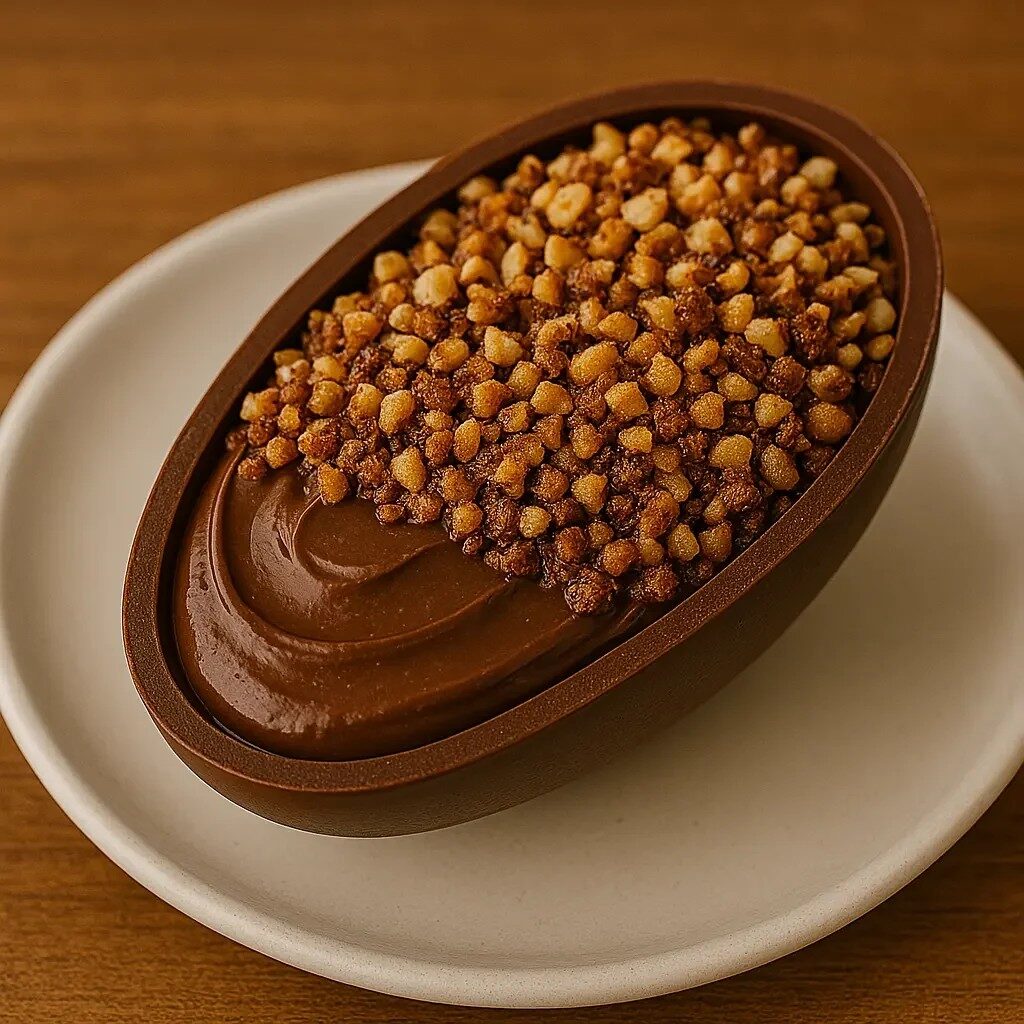 Receita de Ovo de Páscoa com Casca Recheada