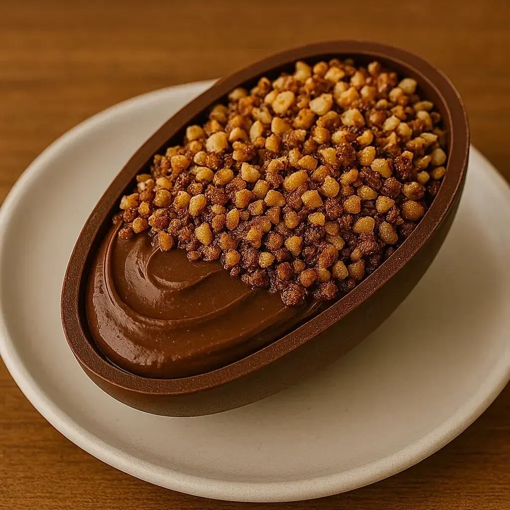 Receita de Ovo de Páscoa com Casca Recheada