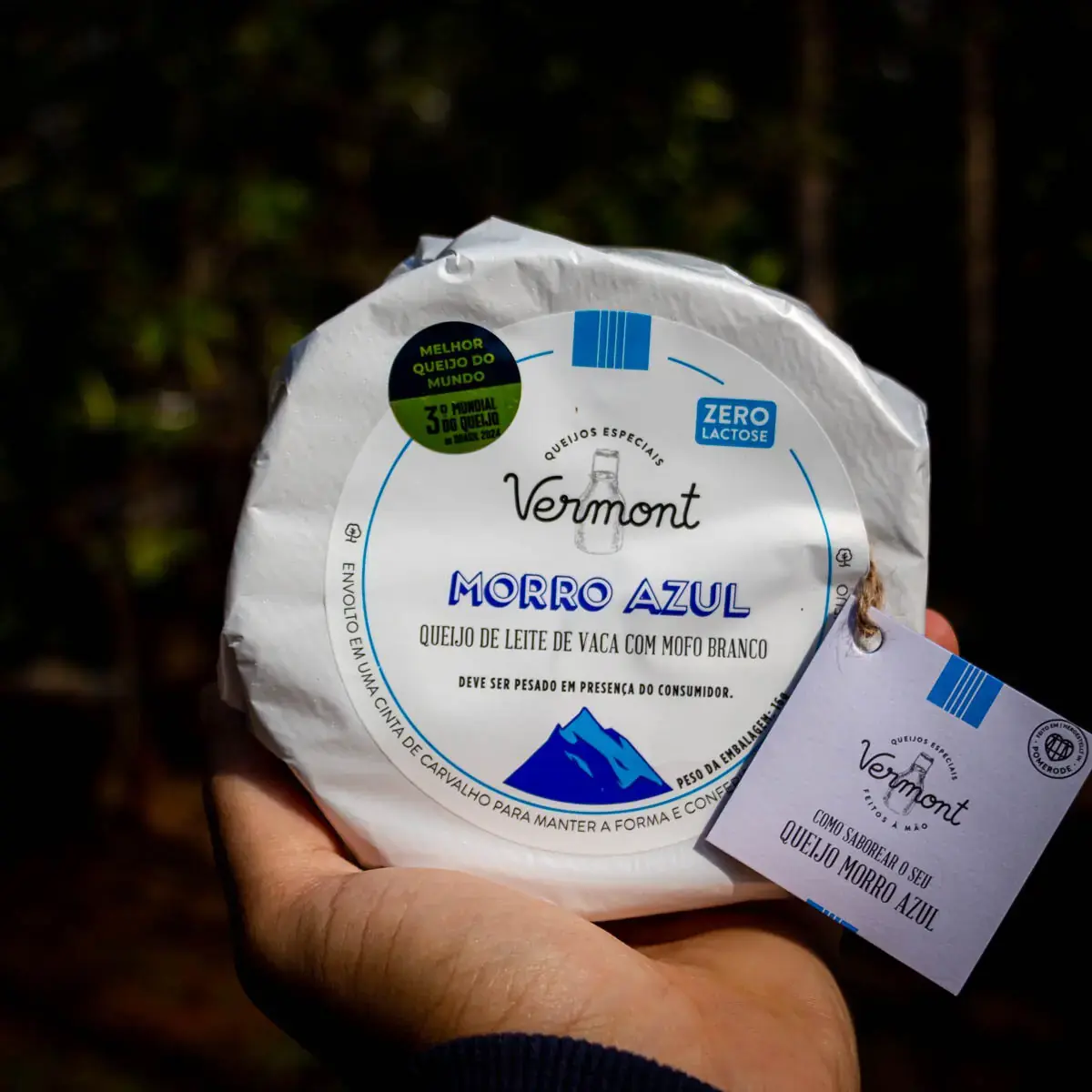 Qual sabor do Queijo Morro Azul Premiado?