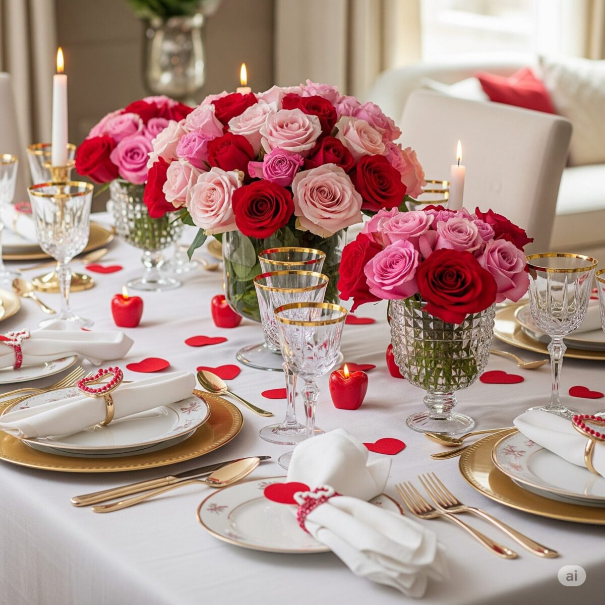 10 ideias de como montar mesa posta para o dia dos namorados​