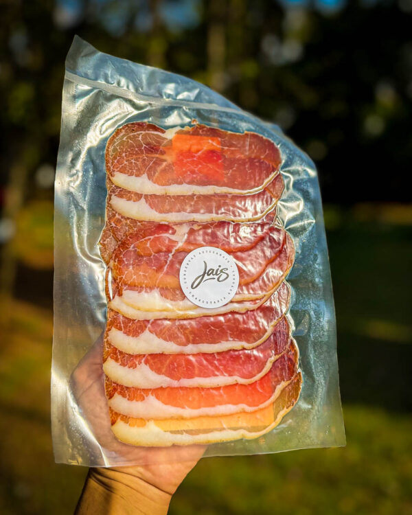 Presunto Cru - Jais Handmade - 100g (Aprox.) Presunto Cru - Jais Handmade - 100g (Aprox.)