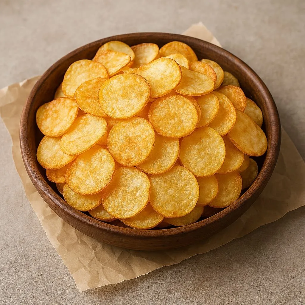 50 Receitas de Petiscos de Boteco para Todas as Ocasiões - 45 Batata chips caseira