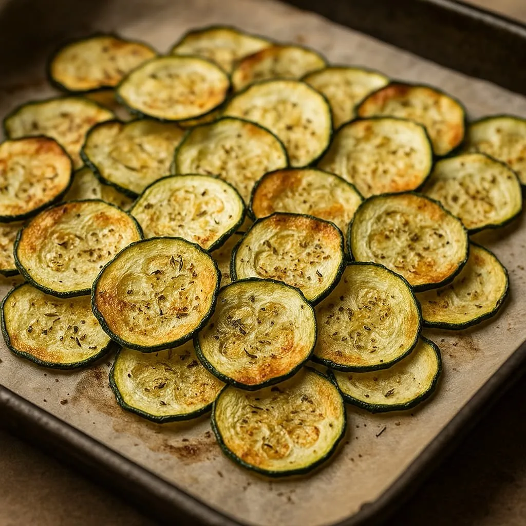 50 Receitas de Petiscos de Boteco para Todas as Ocasiões - 23 Chips de Abobrinha no Forno