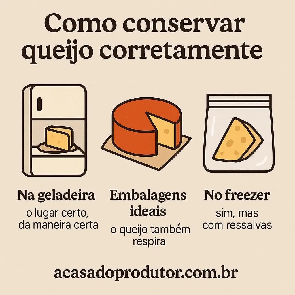 Como Conservar Queijo Corretamente