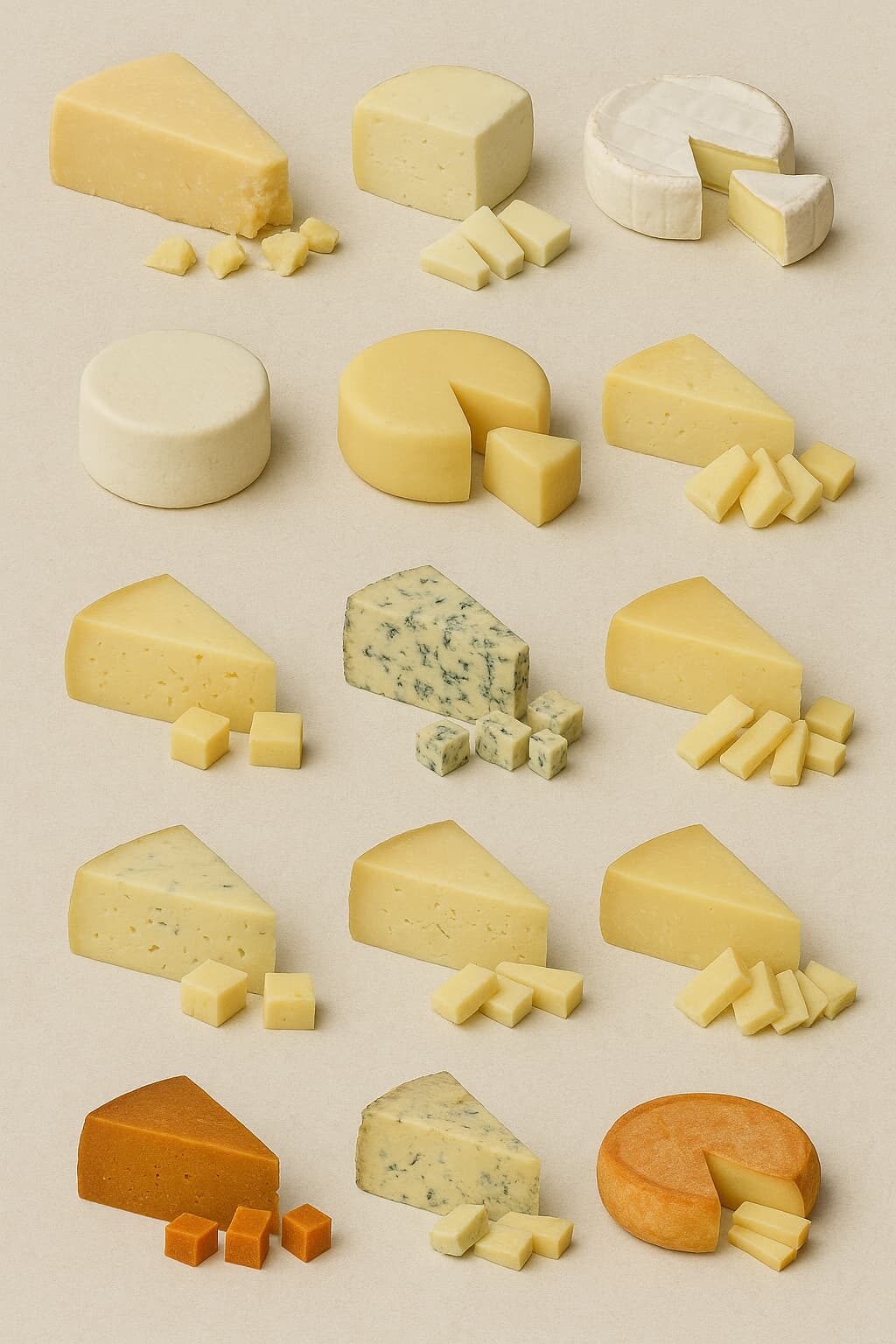 Queijos: O Guia Completo para Amantes da Boa Mesa - 7 Como Cortar e Servir Cada Tipo de Queijo