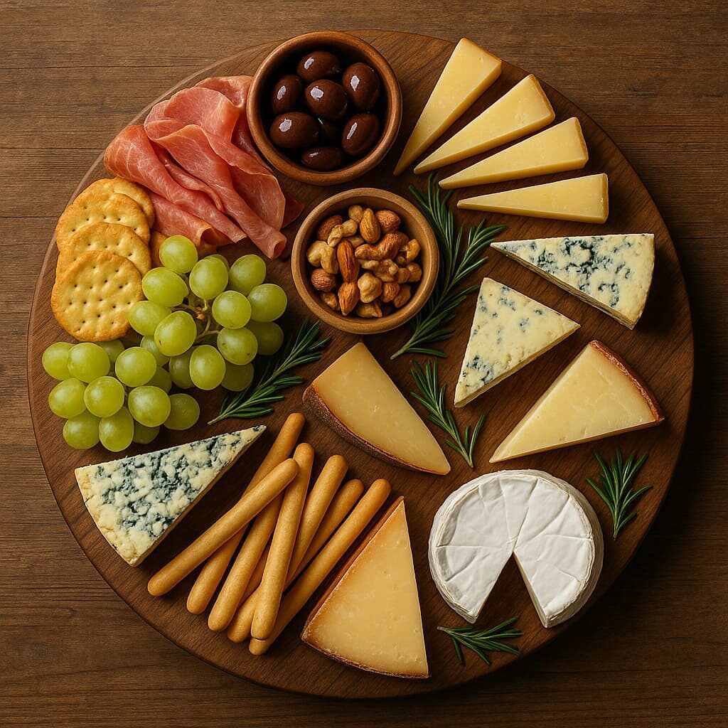Queijos: O Guia Completo para Amantes da Boa Mesa - 11 Como Montar uma Tábua de Queijos Perfeita