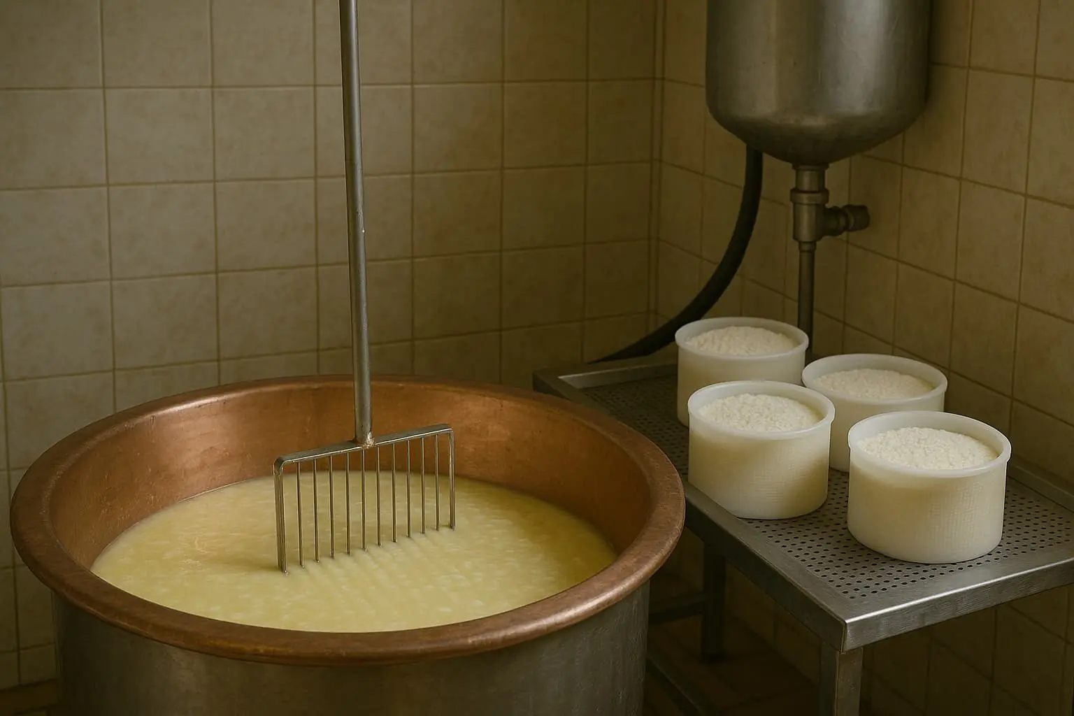 Como o Queijo é Feito