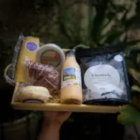 Cesta de Café da Manhã Gourmet (6 itens)