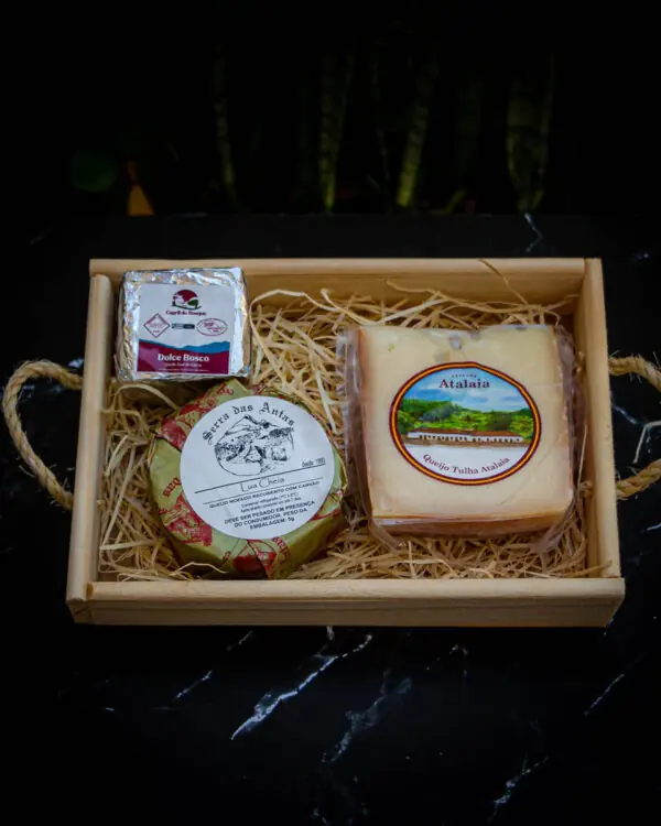 Cesta Queijos Campeões (3 itens) Cesta Queijos Campeões (3 itens)