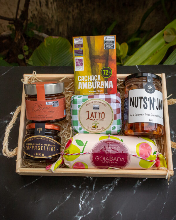 Seleção Tesouros do Sabor - Presente Dia dos Pais - 6 itens