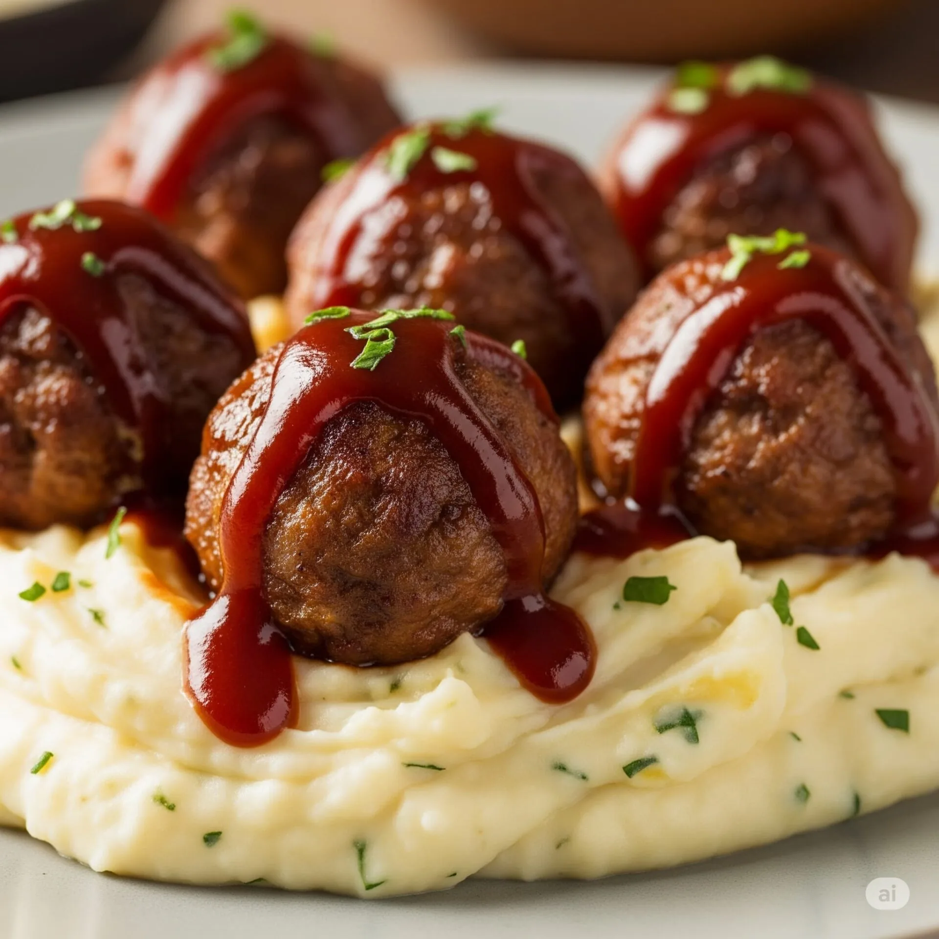 50 Receitas de Petiscos de Boteco para Todas as Ocasiões - 21 Mini Almôndegas com Molho Barbecue