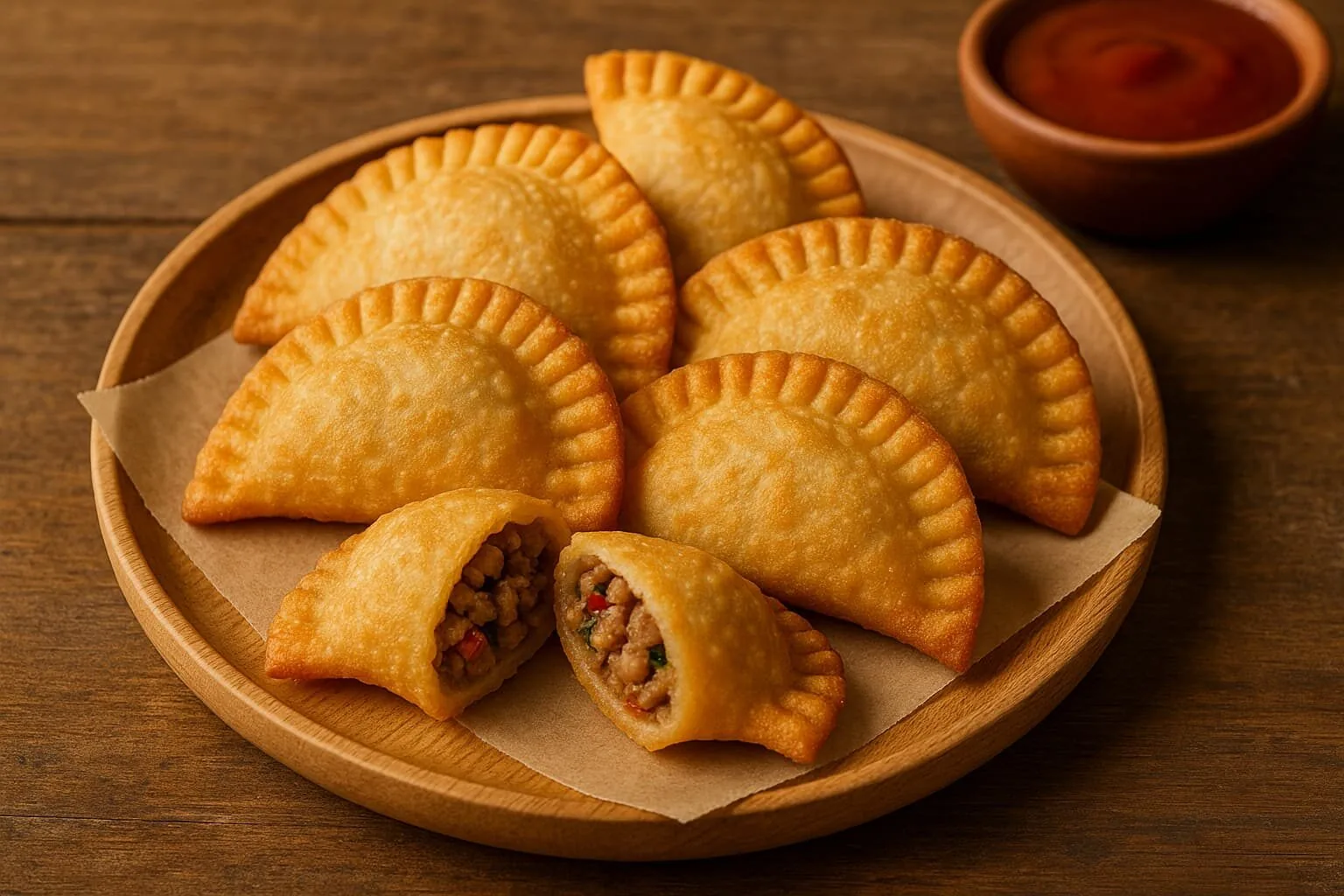 50 Receitas de Petiscos de Boteco para Todas as Ocasiões - 39 Mini Pastéis de Carne