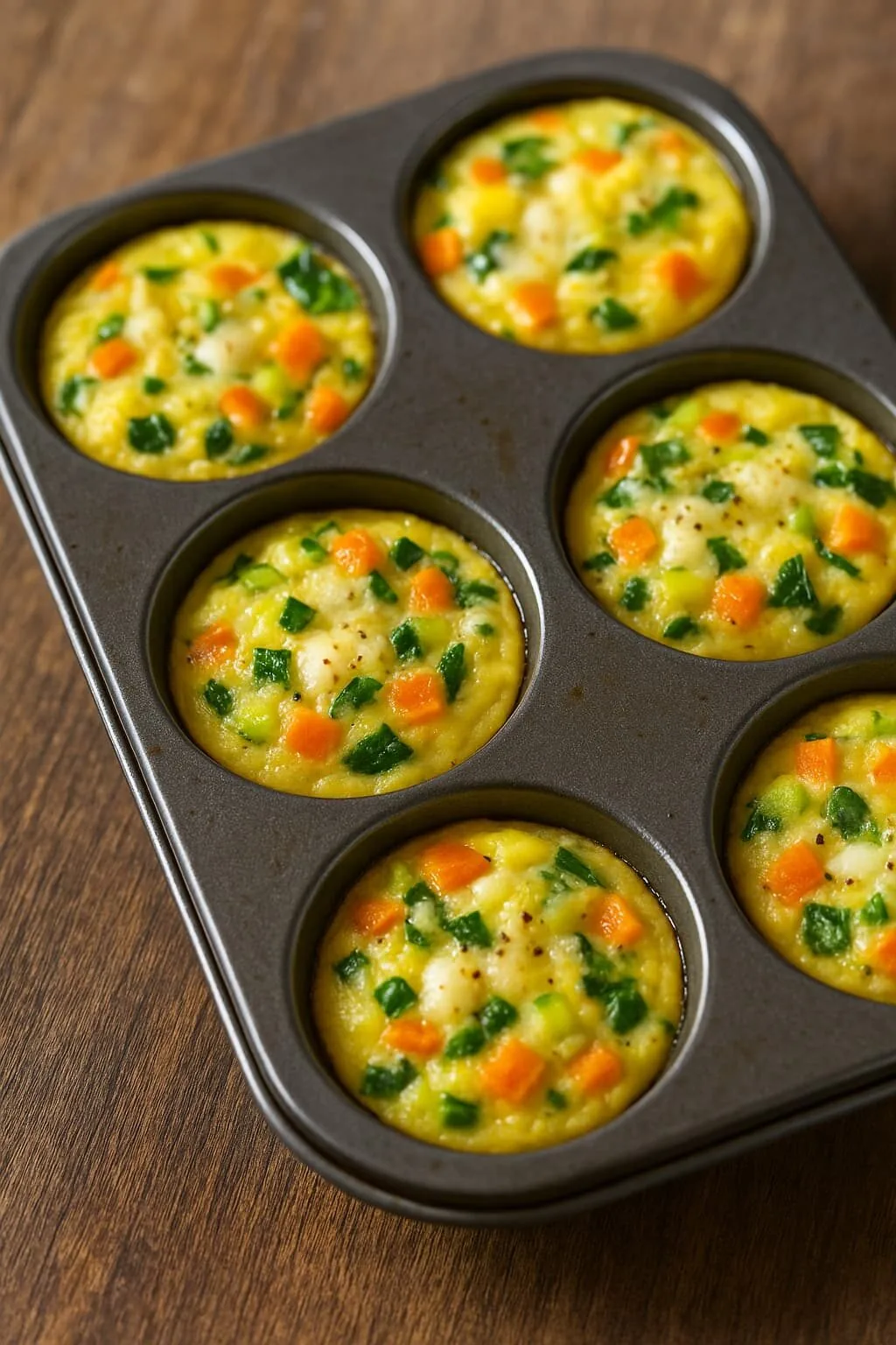 50 Receitas de Petiscos de Boteco para Todas as Ocasiões - 28 Mini omeletes de forno