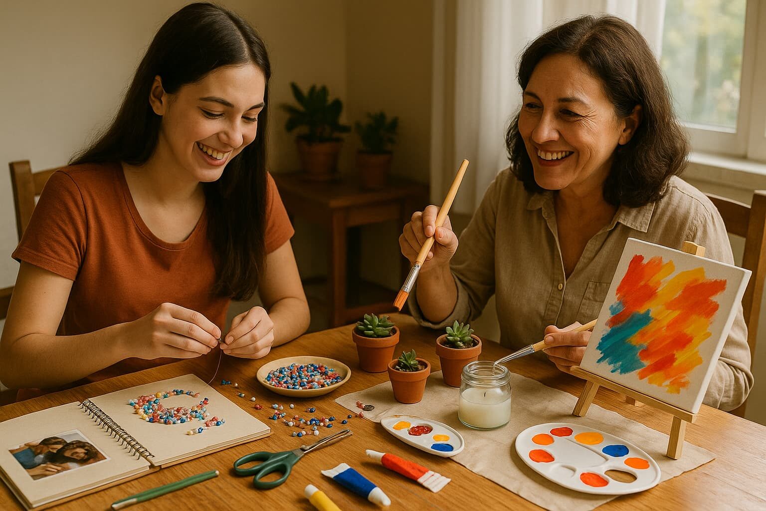 O que fazer no Dia das Mães: 8 ideias criativas e fáceis já! - 18 Oficina criativa no Dia das Mães