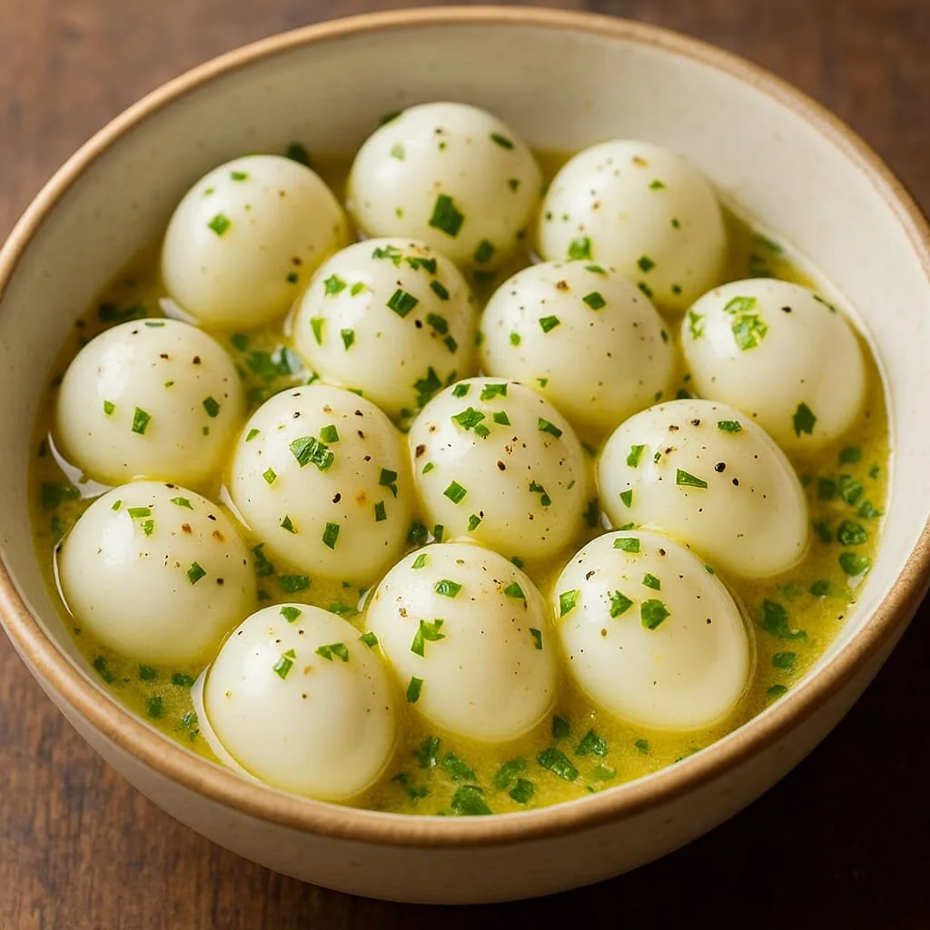 50 Receitas de Petiscos de Boteco para Todas as Ocasiões - 24 Ovinhos de Codorna com Vinagrete de Mostarda