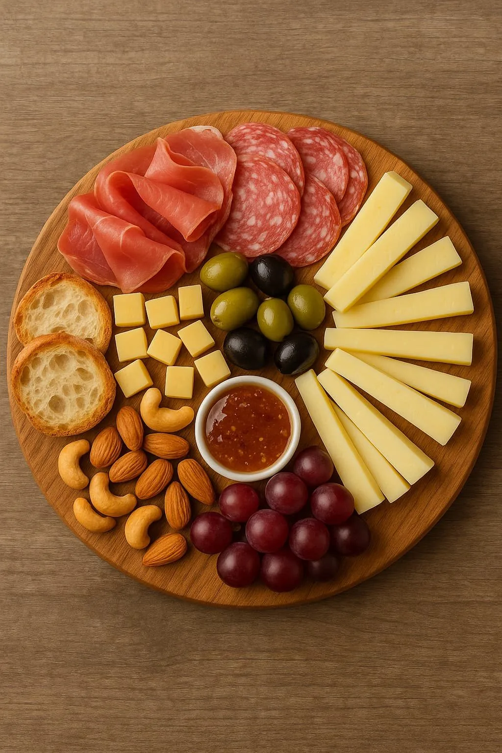 50 Receitas de Petiscos de Boteco para Todas as Ocasiões - 49 Tábua de frios clássica