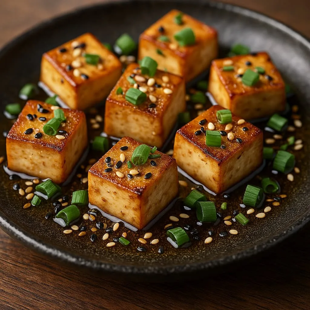 50 Receitas de Petiscos de Boteco para Todas as Ocasiões - 25 Tofu Grelhado com Gergelim