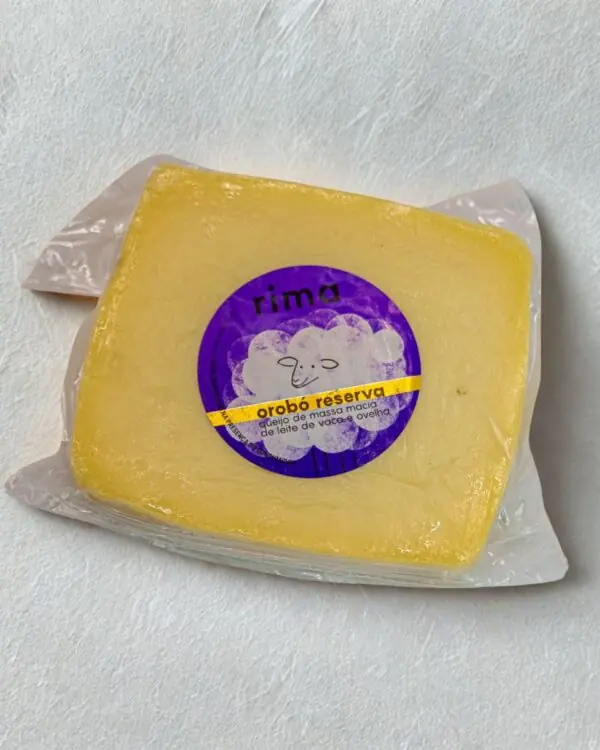 Queijo Orobô Reserva (leite de ovelha e de Vaca) - Rima -  250g