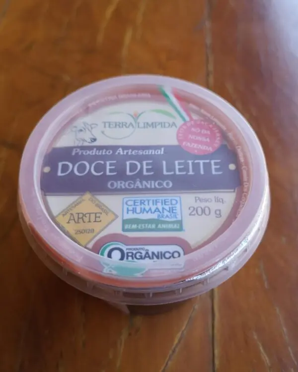 Doce de Leite Orgânico - Terra Limpida -1 Doce de Leite Orgânico - Terra Limpida -1