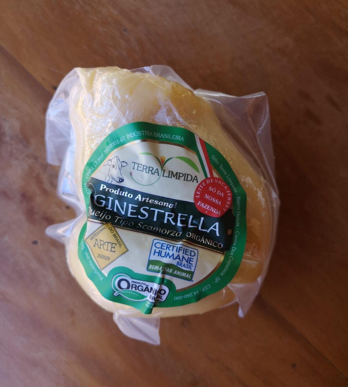 Queijo Ginestrella - Terra Limpida - 200g(Aprox.)