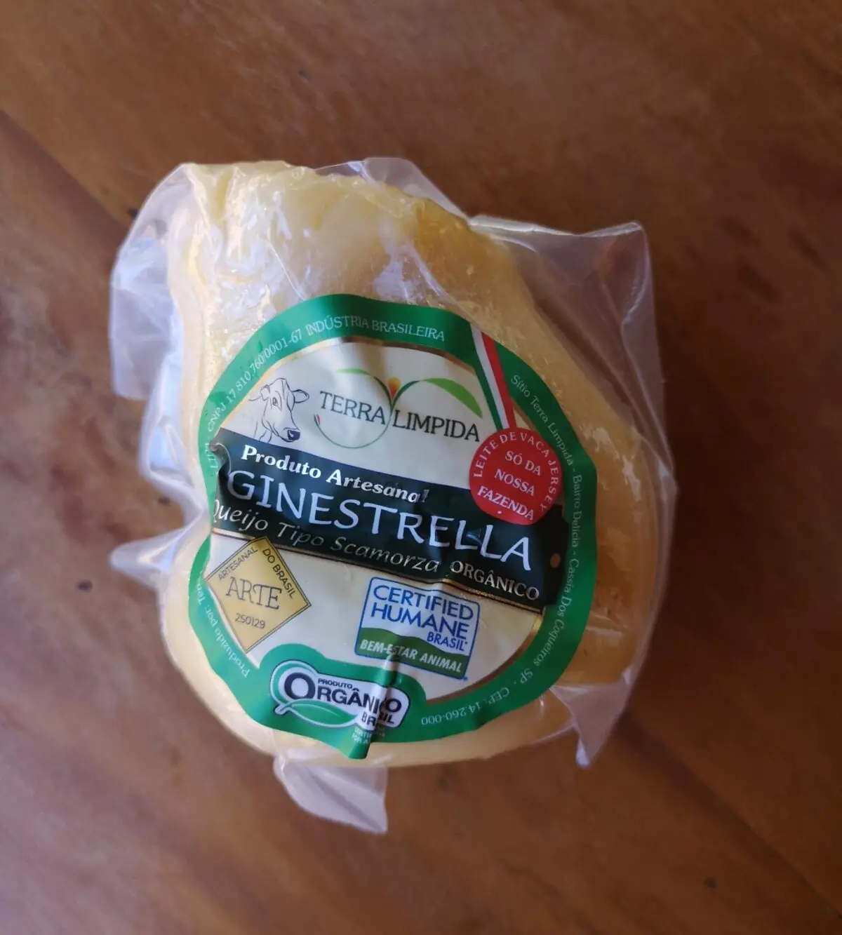 Queijo Ginestrella - Terra Limpida - 200g(Aprox.)