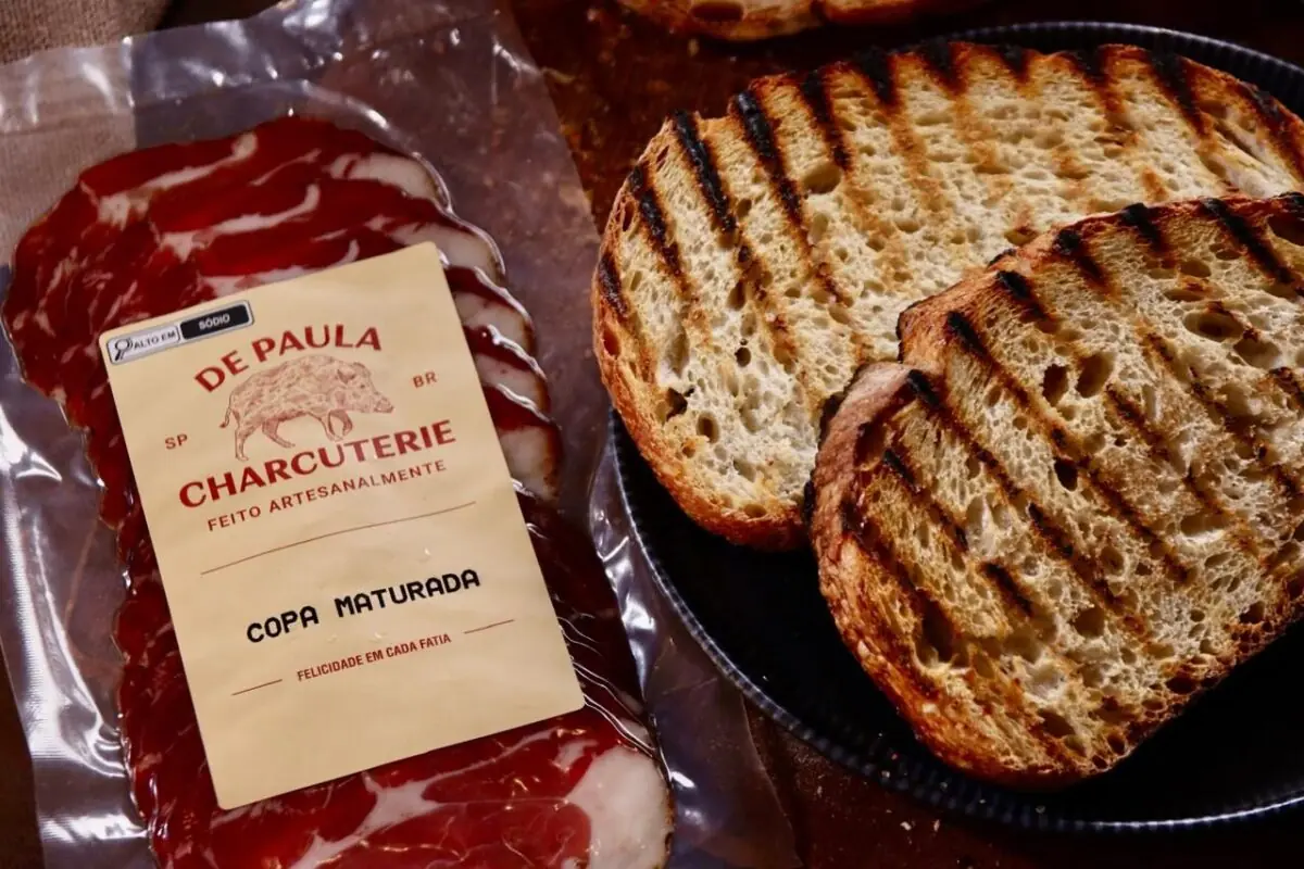 Copa Maturada Fatiada - De Paula Charcuterie - 100g (aprox.)