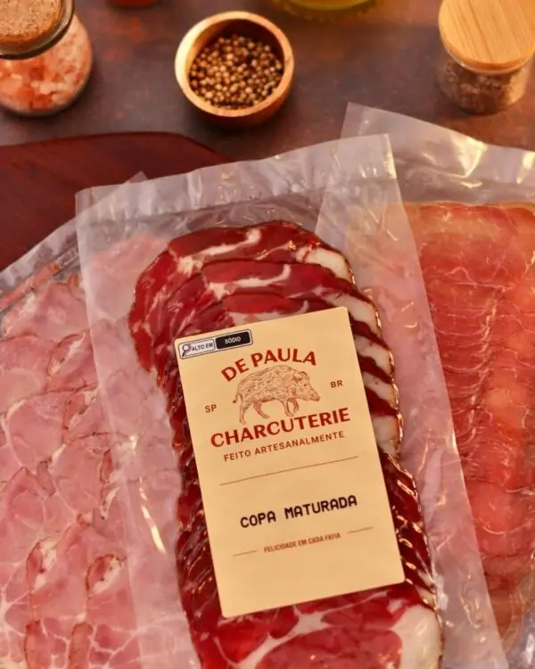 Copa Maturada Fatiada - De Paula Charcuterie - 100g (aprox.)