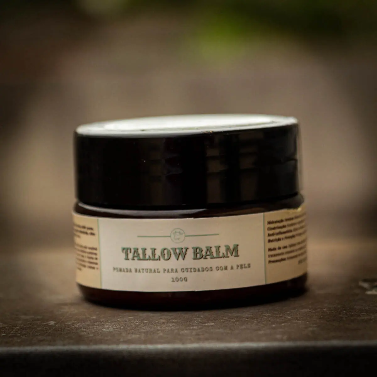 Pomada Natural Para Cuidados Com A Pele  - Tallow Balm
