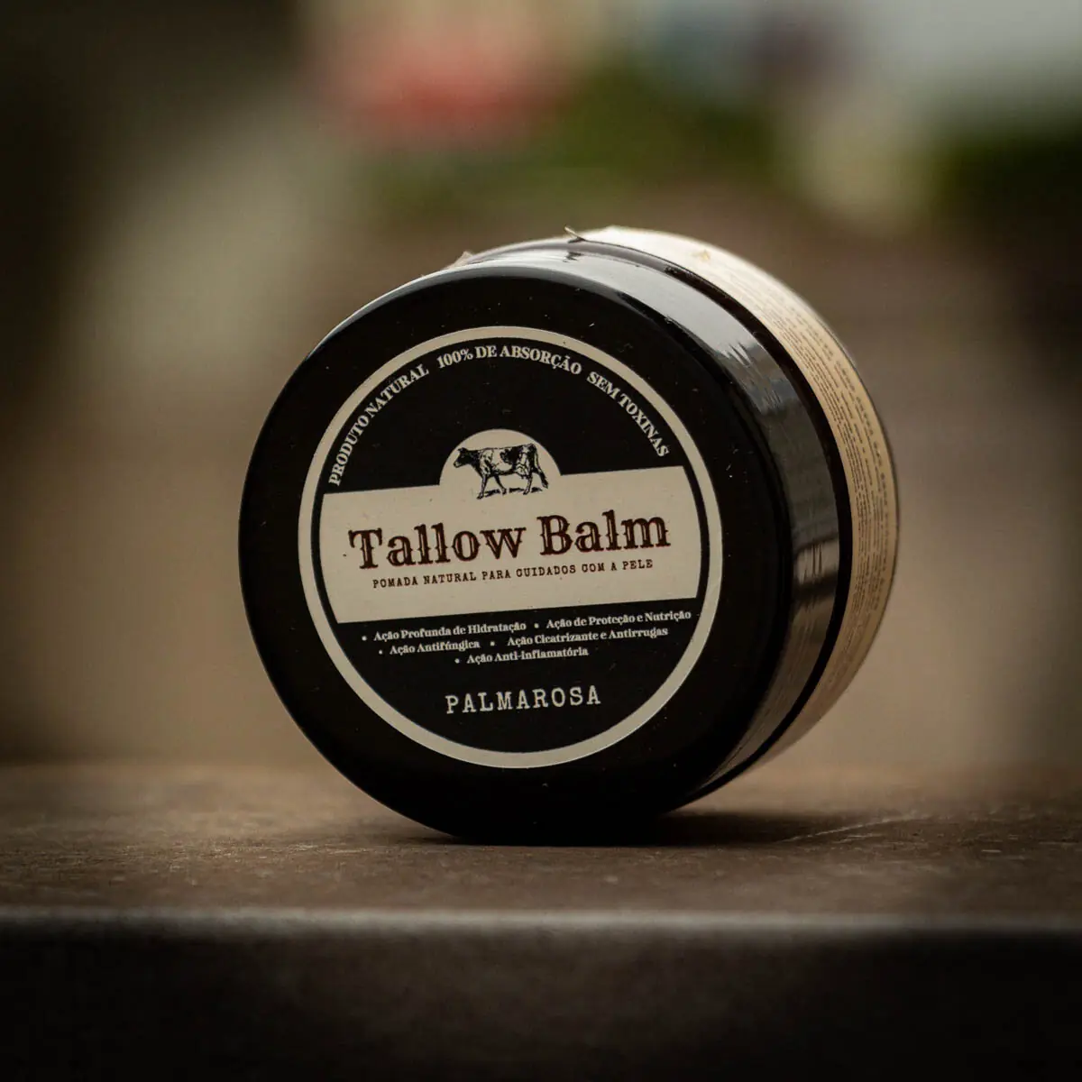 Pomada Natural Para Cuidados Com A Pele  - Tallow Balm