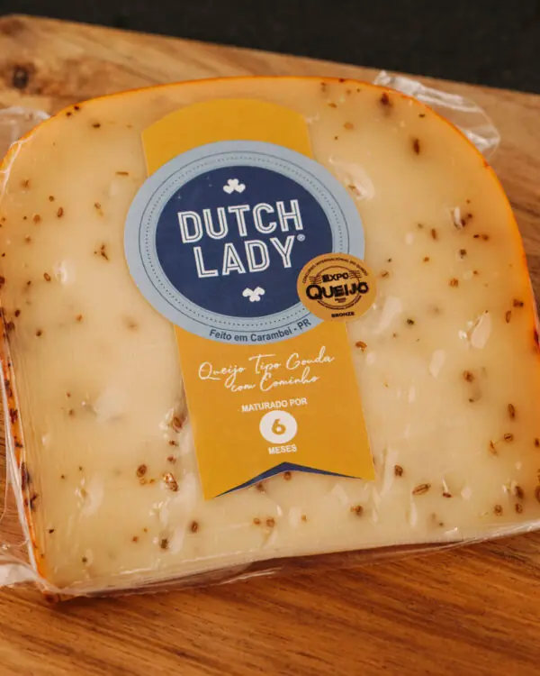 Queijo Gouda com Cominho - Dutch Lady - 300g