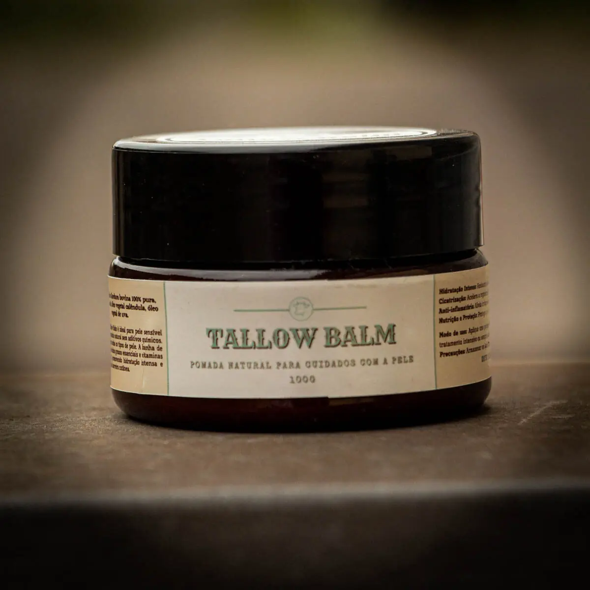 Pomada Natural Para Cuidados Com A Pele  - Tallow Balm