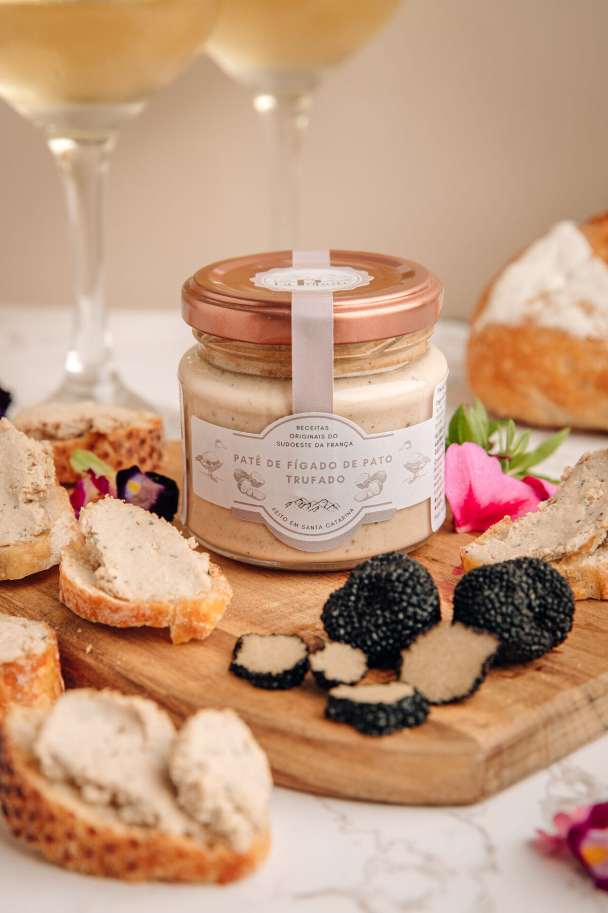 Patê de Fígado de Pato Trufado - La Popote - 95g